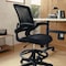 Flash Furniture Drafting Chair Black Mesh Drafting Chair, Mesh, Black BL-ZP-8805D-BK-GG - alternate 7